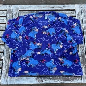 Disney Eeyore Fleece Pajama Top